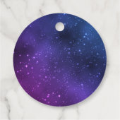 銀河系誕生日サンキューラベルユニバースパープル フェイバータグ (裏面)