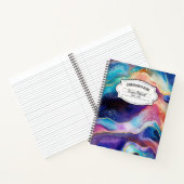 銀河系酸組成ノート ノートブック (内部)