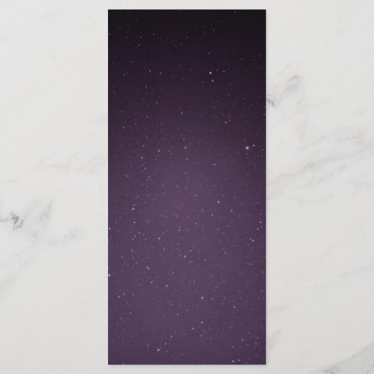 銀河系金ゴールドムーンシナ結婚ルのディナーメニュー メニュー (裏面)