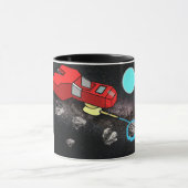 銀河系鉱山のスズメバチのマグ マグカップ (中央)