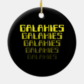 銀河系銀河系銀河系銀河系銀河系 セラミックオーナメント (裏面)