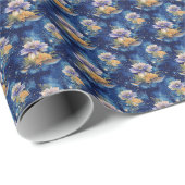 銀河系開花 ラッピングペーパー (ロールコーナー)