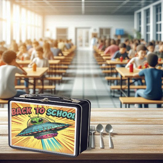 銀河系間の学生が学校に乗る|過去記事 メタルランチボックス