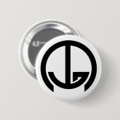 銀河系間郵便 (IGM)-単語無し 缶バッジ (正面&裏面)