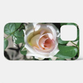 銀河系電話ケースホワイトローズ Case-Mate iPhoneケース (裏面 (横))