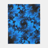 銀河系霜 フリースブランケット (正面)