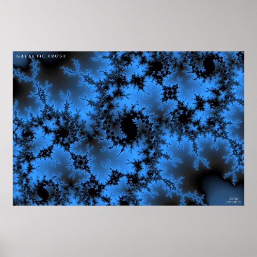 銀河系霜 ポスター (正面)