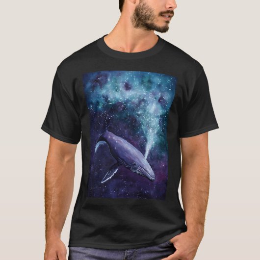 銀河系鯨 Tシャツ (正面)