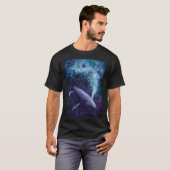 銀河系鯨 Tシャツ (正面フル)
