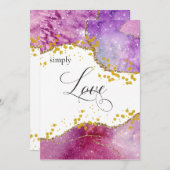 *～*銀河系・コスモス・宇宙 招待状 (正面/裏面)