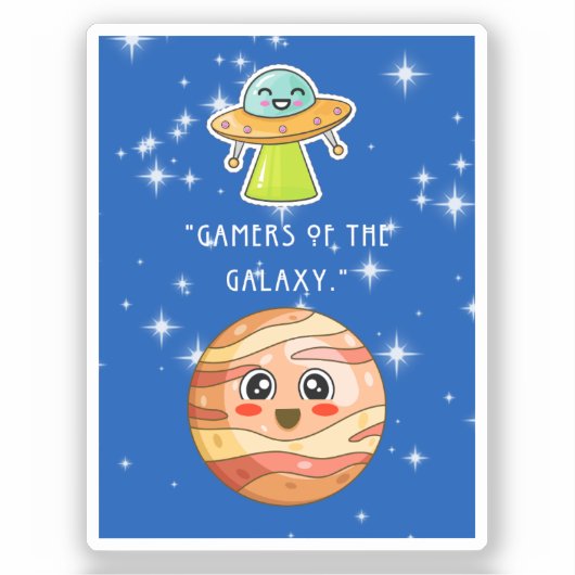 銀河系 シール (正面)