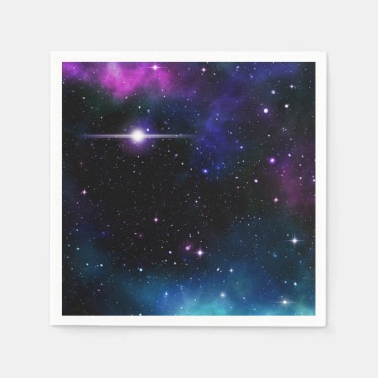 銀河系 スタンダードカクテルナプキン (正面)