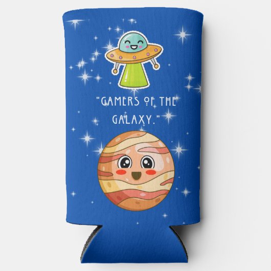 銀河系 スリム缶クーラー (正面)