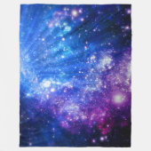 銀河系 フリースブランケット (正面)