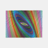 銀河系 フリースブランケット (正面(横))