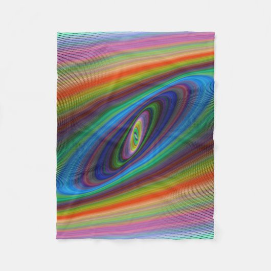 銀河系 フリースブランケット (正面)