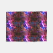 銀河系 フリースブランケット (正面(横))