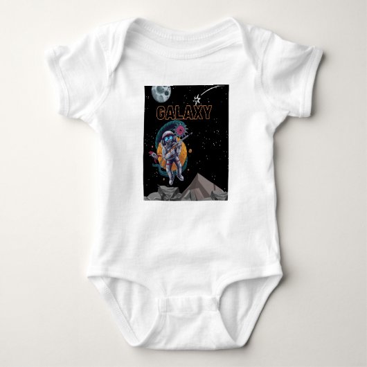 銀河系 ベビーボディスーツ (正面)