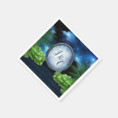 銀河系 – ポータルパーティーデコール スタンダードカクテルナプキン (角)