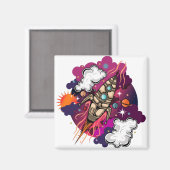 銀河系 マグネット (正面/裏面)