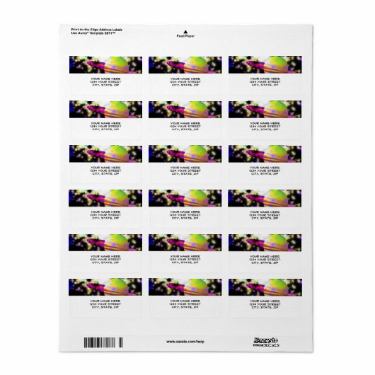 銀河系 ラベル (フルシート)