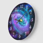 銀河系 ラージ壁時計 (傾斜)