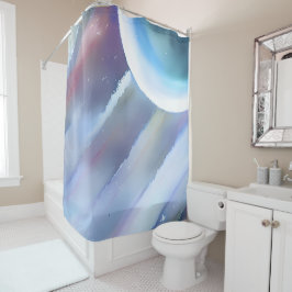 銀河系、宇宙、星、宇宙 シャワーカーテン