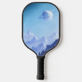 銀河系、宇宙、星、宇宙 ピックルボールラケット (裏面)