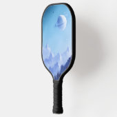 銀河系、宇宙、星、宇宙 ピックルボールラケット (左)