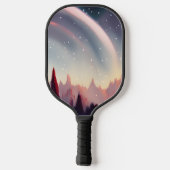 銀河系、宇宙、星、宇宙 ピックルボールラケット (裏面)