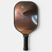 銀河系、宇宙、星、宇宙 ピックルボールラケット (裏面)