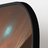 銀河系、宇宙、星、宇宙 ピックルボールラケット (左詳細)