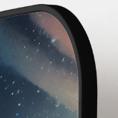 銀河系、宇宙、星、宇宙 ピックルボールラケット (左詳細)