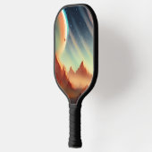 銀河系、宇宙、星、宇宙 ピックルボールラケット (左)