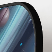 銀河系、宇宙、星、宇宙 ピックルボールラケット (左詳細)