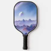 銀河系、宇宙、星、宇宙 ピックルボールラケット (裏面)