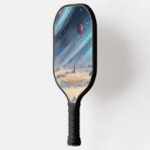銀河系、宇宙、星、宇宙 ピックルボールラケット (左)