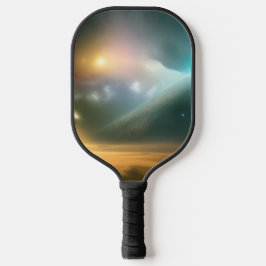 銀河系、宇宙、星、宇宙 ピックルボールラケット
