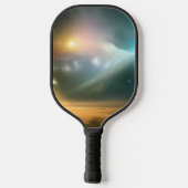 銀河系、宇宙、星、宇宙 ピックルボールラケット (裏面)