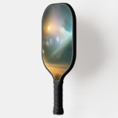 銀河系、宇宙、星、宇宙 ピックルボールラケット (左)