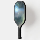 銀河系、宇宙、星、宇宙 ピックルボールラケット (左)