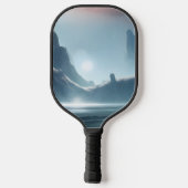 銀河系、宇宙、星、宇宙 ピックルボールラケット (裏面)