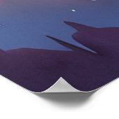 銀河系、宇宙、星、宇宙 ポスター (角)