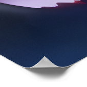 銀河系、宇宙、星、宇宙 ポスター (角)