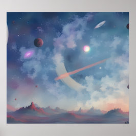 銀河系、宇宙、星、宇宙 ポスター