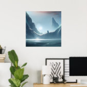 銀河系、宇宙、星、宇宙 ポスター (ホームオフィス)