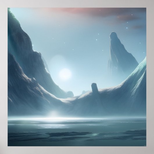 銀河系、宇宙、星、宇宙 ポスター (正面)