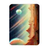 銀河系、宇宙、星、宇宙 マグネット (縦)