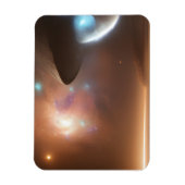 銀河系、宇宙、星、宇宙 マグネット (縦)