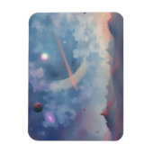 銀河系、宇宙、星、宇宙 マグネット (縦)